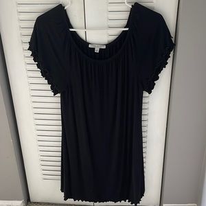 Green envelope mini dress